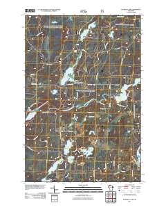 Blaisdell Lake 2011 topographic map thumbnail