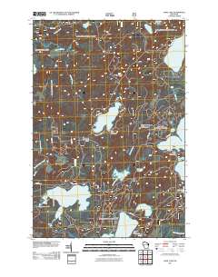 Anvil Lake 2011 topographic map thumbnail