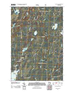 Gates Lake 2011 topographic map thumbnail
