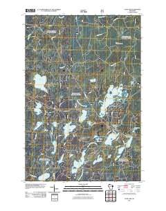 Clam Lake 2011 topographic map thumbnail