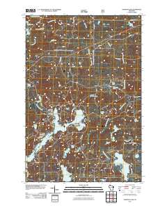 Diamond Lake 2011 topographic map thumbnail