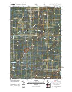 Jump River Fire Tower NE 2011 topographic map thumbnail
