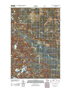 Grandview NW 2011 topographic map thumbnail