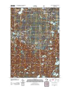 Lake Tahkodah 2011 topographic map thumbnail