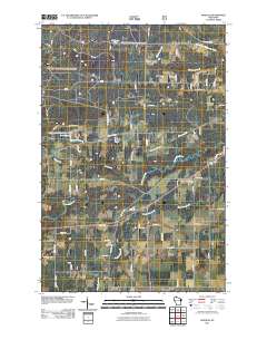 Moquah 2011 topographic map thumbnail