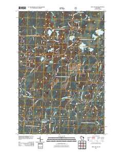 Pike Lake NW 2011 topographic map thumbnail