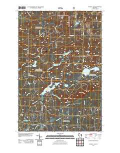 Mineral Lake 2011 topographic map thumbnail
