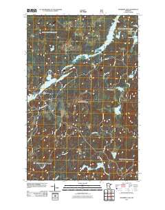 Bogberry Lake 2011 topographic map thumbnail