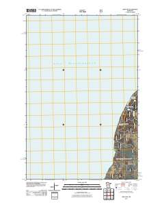 Bena NW 2011 topographic map thumbnail