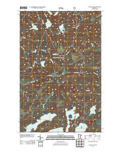 Astrid Lake 2011 topographic map thumbnail