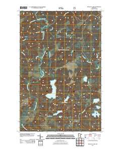 Bootleg Lake 2011 topographic map thumbnail