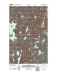Angleworm Lake 2011 topographic map thumbnail