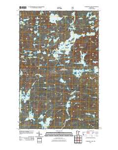 Cherokee Lake 2011 topographic map thumbnail