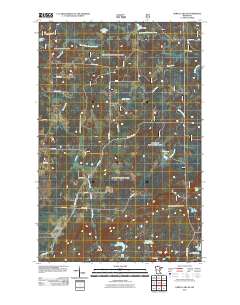Dewey Lake SE 2011 topographic map thumbnail
