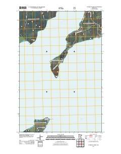 Ottertail Point 2011 topographic map thumbnail