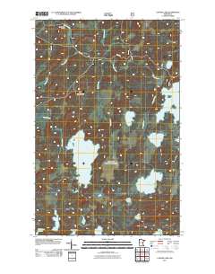 Lapond Lake 2011 topographic map thumbnail