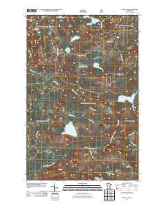 Cabin Lake 2011 topographic map thumbnail