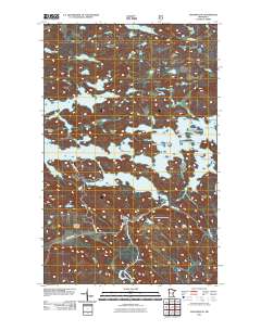 Ash River NE 2011 topographic map thumbnail