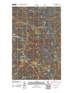 Ash River SW 2011 topographic map thumbnail