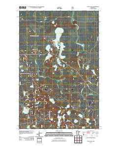 Coon Lake 2011 topographic map thumbnail