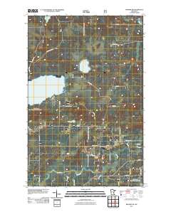 Biwabik NW 2011 topographic map thumbnail