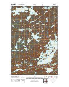 Crab Lake 2011 topographic map thumbnail