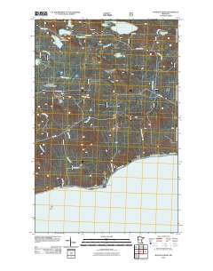 Kadunce River 2011 topographic map thumbnail