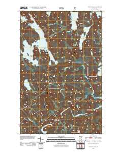 Johnson Lake 2011 topographic map thumbnail