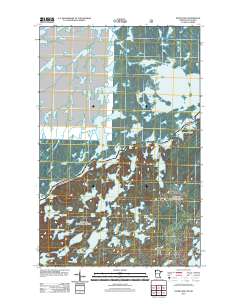 Ester Lake 2011 topographic map thumbnail