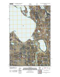 Little Winnibigoshish Lake 2011 topographic map thumbnail