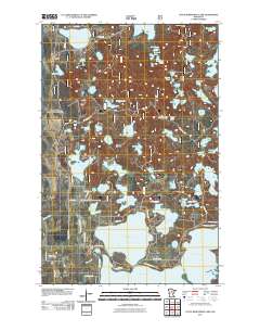 Little Bowstring Lake 2011 topographic map thumbnail