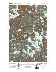 Lake Insula 2011 topographic map thumbnail