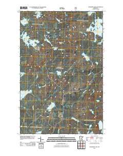 Kawishiwi Lake 2011 topographic map thumbnail