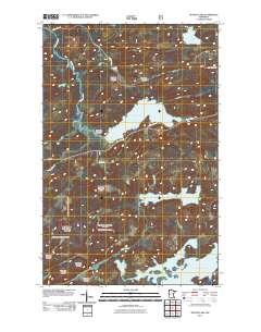 Myrtle Lake 2011 topographic map thumbnail