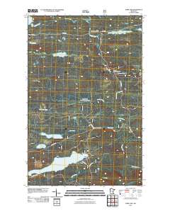 Mark Lake 2011 topographic map thumbnail