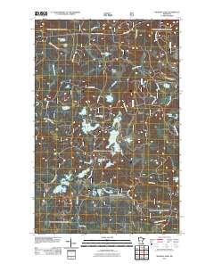 Mitawan Lake 2011 topographic map thumbnail