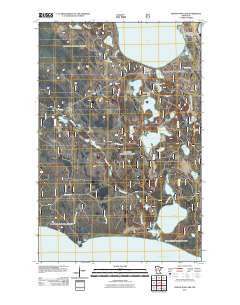 Pigeon Dam Lake 2011 topographic map thumbnail
