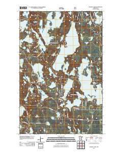 Wabana Lake 2011 topographic map thumbnail