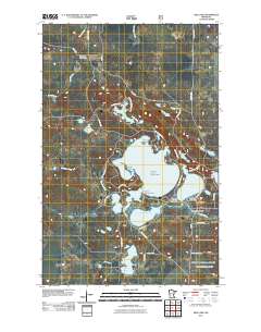 Side Lake 2011 topographic map thumbnail