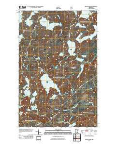 Wilson Lake 2011 topographic map thumbnail