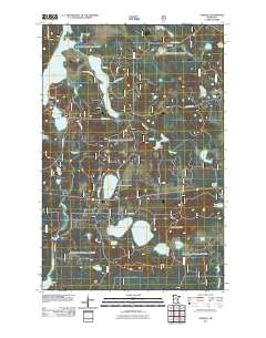 Tobique 2011 topographic map thumbnail