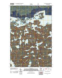 Takucmich Lake 2011 topographic map thumbnail
