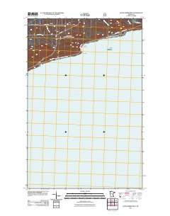 Good Harbor Bay 2011 topographic map thumbnail