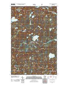Quadga Lake 2011 topographic map thumbnail