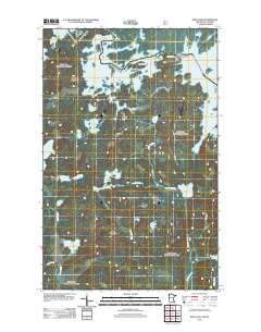 Iron Lake 2011 topographic map thumbnail