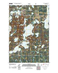 Longville 2011 topographic map thumbnail