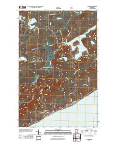 Lutsen 2011 topographic map thumbnail