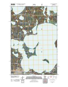 Cass Lake 2011 topographic map thumbnail