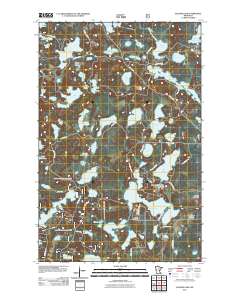Balsam Lake 2011 topographic map thumbnail