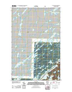 Dutton Lake 2011 topographic map thumbnail